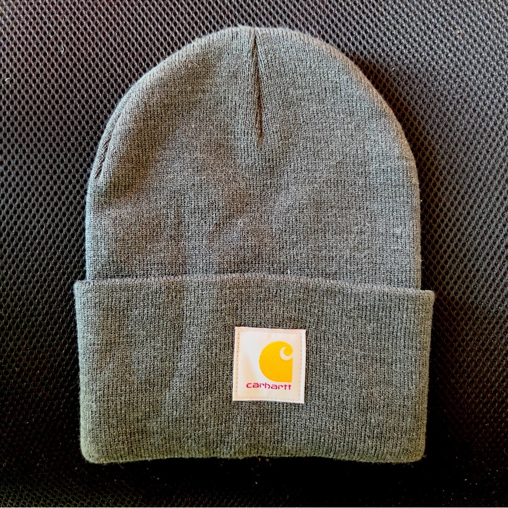 Carhartt beanie hat gray